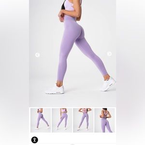 NVGTN Lilac Seamless Leggings